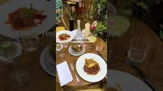Petersham Nurseries Restaurant in London. Where to eat in London. London dinner spots. 🇬🇧 #london