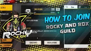 How to join Rocky and Rdx official Guild | rnx guild requirements #esports #totalgaming #teamelite