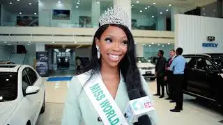 Miss World Nigeria 2021 picks up her Emgrand7 | Geely Nigeria