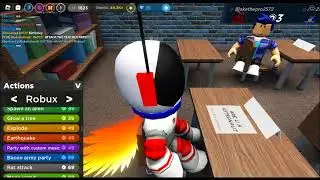 The Presentation Experience: Spending robux for haloween!