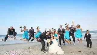 Stephanie + Matt's Wedding Highlight | The Tides Collocated Club | Patrick Air Force Base, Florida