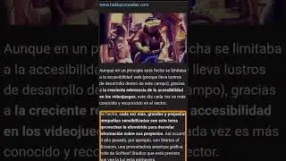 EL VIDEOJUEGO MÁS ACCESIBLE 2023 - DÍA DE LA ACCESIBILIDAD