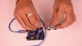 Automatic Distance Calculation by Ultrasonic Sensor & Arduino