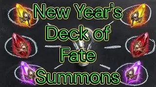 New Years Deck of Fate for Gwyndolin Summons I Raid Shadow Legends