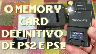 MEMCARD PRO 2 O MEMORY CARD MAIS PODEROSO DO MUNDO PARA PS2, PS1 E PS3 SAVES INFINITOS DE JOGOS!