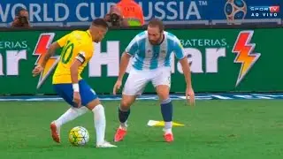 Neymar vs Argentina (Home) 16-17 HD 720p – Brazilian Commentary