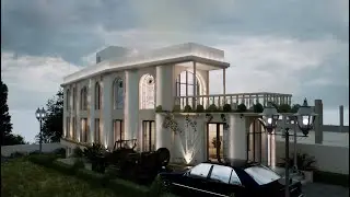 Residential House Rendering | Twinmotion + V-Ray + SketchUp | Cinematic Walkthrough AO FUTURESCAPE