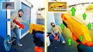 NERF Call Of Duty Gun Game Challenge!