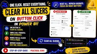 Clear All Slicers on a Button Click in Power BI Desktop