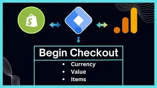 Shopify Begin Checkout Tag with Parameters for Google Analytics 4 with GTM | Sultanul M