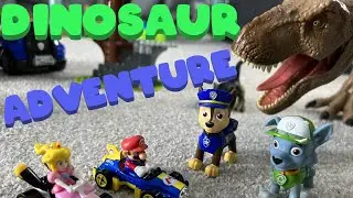Toddler Learning Video: Learn Spelling, Math, Animals, Colors With Paw Patrol and Mario Dino Race