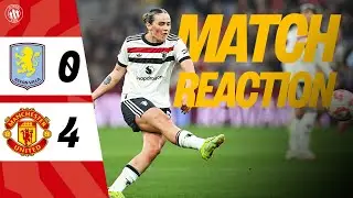 Terland Bags Another Brace And Clinton Scores A Banger!🔥 Aston Villa 0-4 Man United | Fan Review