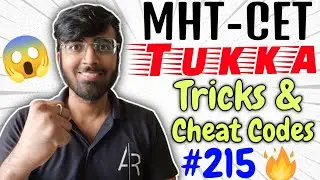 MHT-CET 2021: Score 130+ In 10 Days🔥🔥🔥| Tricks & Cheat Codes 