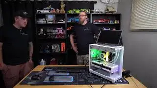 First Livestream!!! 4K Video Editing PC Build For Player One Productions!