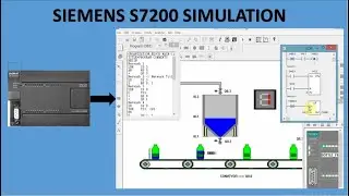 SIEMENS S7200 SIMULATION, PC SIMU, S7200 With PC SIMU, BOTTLE FILLING NEW