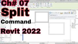 07-How can I use Split Command in Revit 2022? | For Beginners |