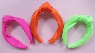 Knotted Headband - NO SEWING REQUIRED!  ( LELE SADOUGHI Inspired )