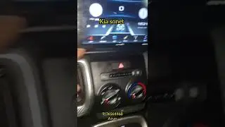 Kia sonet car android music system fitting home delivery all over India 🇮🇳 9136564468