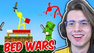 ANIMATION vs CHEATERS - Animation vs Minecraft BedWars