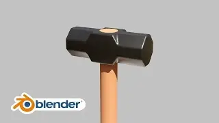 Sledge Hammer 3D Model Tutorial in Blender