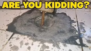 I nearly Gagged Unblocking this Drain 🤢