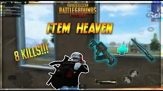 Item Heaven is FUNNN!!! | PUBG Mobile | 8 kills