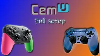 Cemu Native Motion control - Controller Setup: [PS4]&[SWITCH PRO]