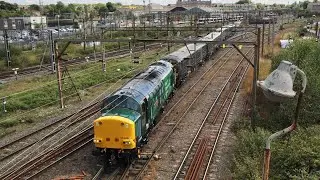 Rail Operations Group 37608 hauls Great Western 387170 - 16/8/24
