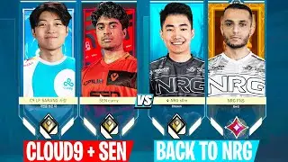 When NRG s0m and NRG FNS duo is back! SEN Curry & C9 OXY vs NRG s0m & NRG FNS... | VALORANT