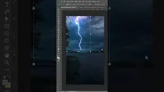 How to blend Thunder Effect in adobe photoshop | #graphicdesign  #photoshoptutorial