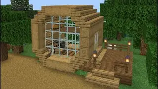 Дом для начала выживания в Minecraft