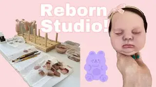 Reborn Studio Tour!! (Where I make Reborn Dolls!)