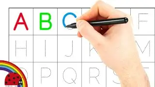 English Alphabet | ABC Alphabet Writing for Kids | Learn Letters A to Z | Dotted Line ABCD