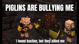 Found Bastion, BUT Piglins Killed Me | BrainCraft #4