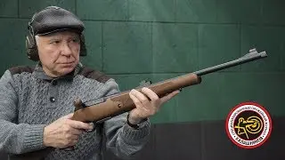 Стрельба из серийного карабина-«ланкастера» «Ладога-366» калибра .366 ТКМ