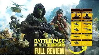 EVERY REWARD and TIER in SEASON 1 BATTLE PASS | Battlefield 2042 NEW Update