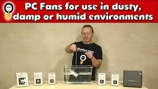 Quiet PC - PC Fans for use in dusty, damp or humid environments
