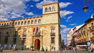 A day in León, Castile and León, Spain