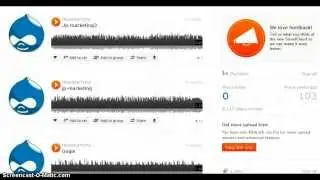 How to delete your files in soundcloud?
