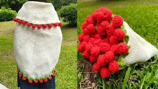 How to Crochet a Rose Bouquet Blanket | Beginner-friendly Step by Step Guide