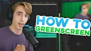 HOW TO SETUP A GREENSCREEN!!