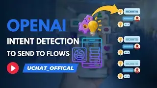 Using OpenAI intent detection to send user to flows