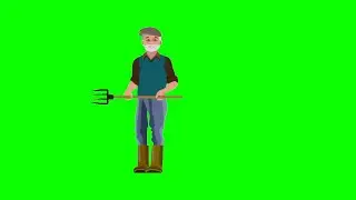 Farmer green screen video,kishan green screen video,