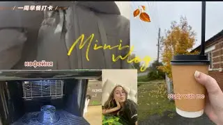 🍂Осенний влог part 2 / уход, study 📚, кофе / атмосфера мотивация