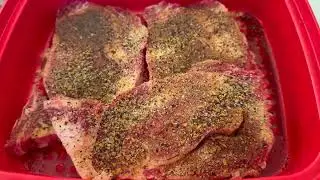 A Basic Steak Marinade