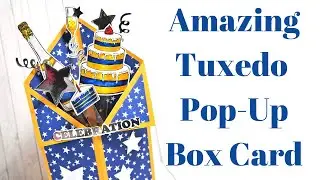 Amazing Tuxedo Pop Up Box Cards