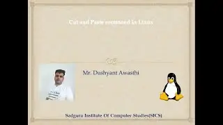 Cut and Paste command in Linux