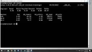 Missing iostat how to fix this issue