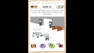 Brain Test 2 Tricky Stories PRISON ESCAPE Level 10 Walkthrough