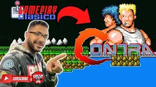 Contra (NES 1987) Uno de los mejores clasicos de la #nintendo #contra